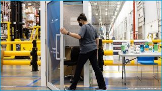 Amazon ‘wellness’ booths panned