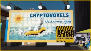 Cryptovoxels: a virtual world built on blockchain 