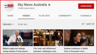YouTube bans Sky News Australia