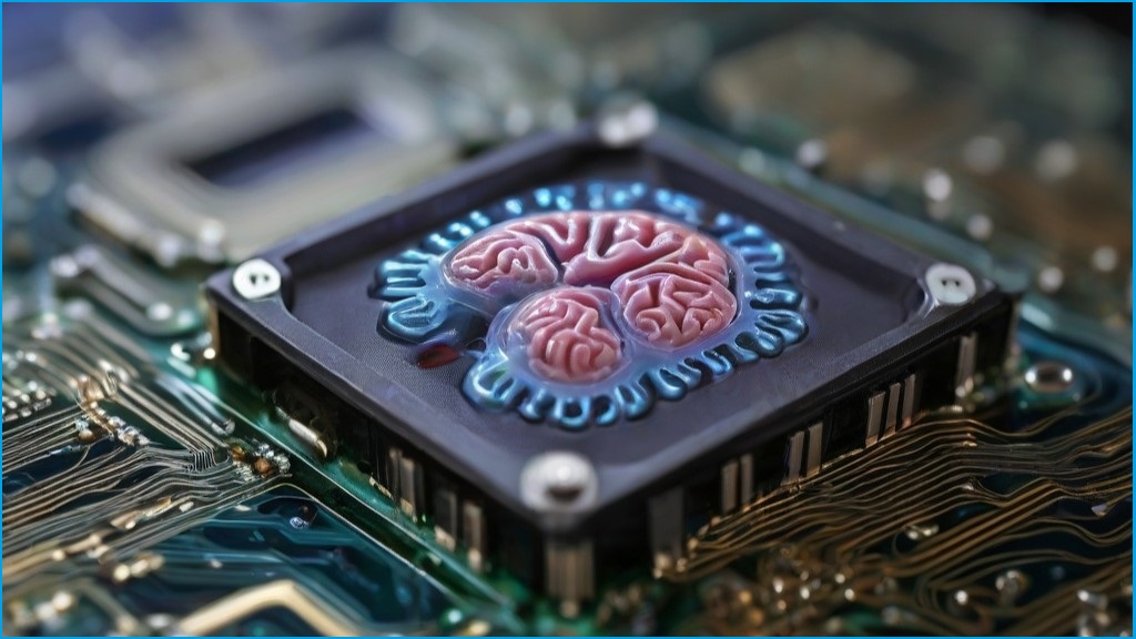 Brain computer chip