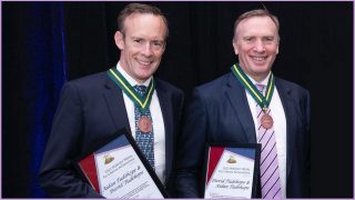 Brothers jointly win Pearcey Medal for 2023