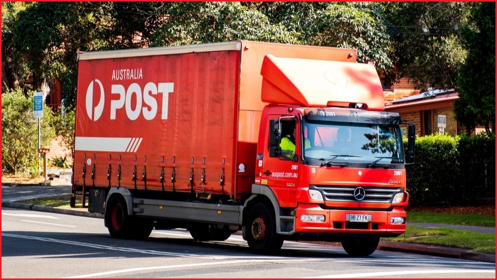 Australia Post truck