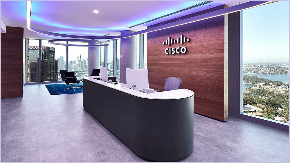 Cisco Australia reception area