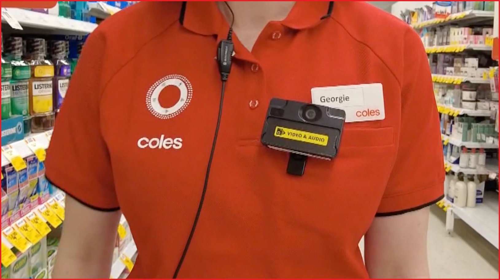Woolworths trials staff worn body cameras after abuse reports