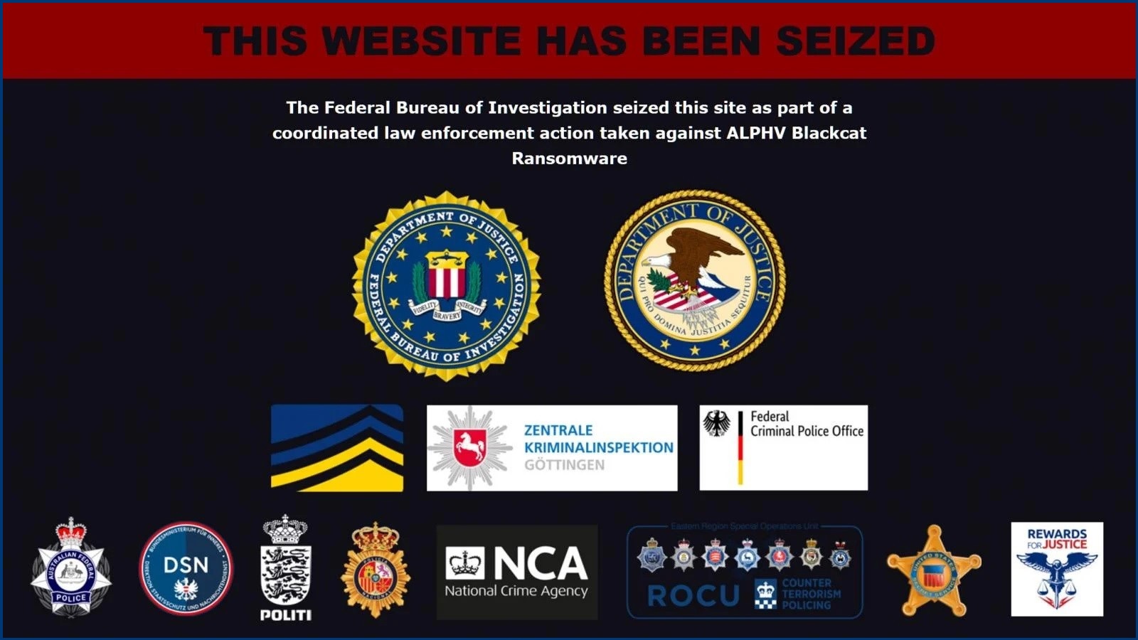 website seized graphic