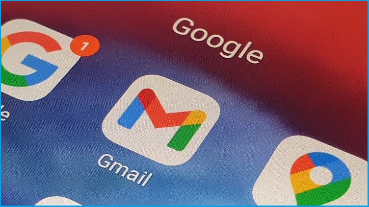 Phone screen showing Google apps