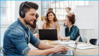 Are headphones the answer to open-plan office noise?