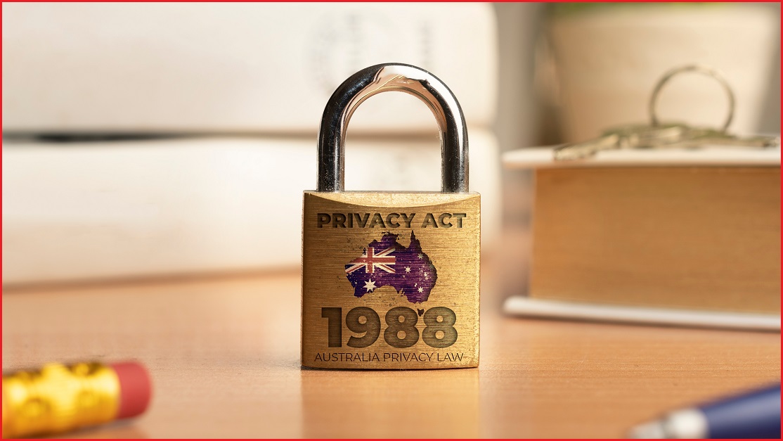 A lock with 'Privacy Act 1988' etched into it