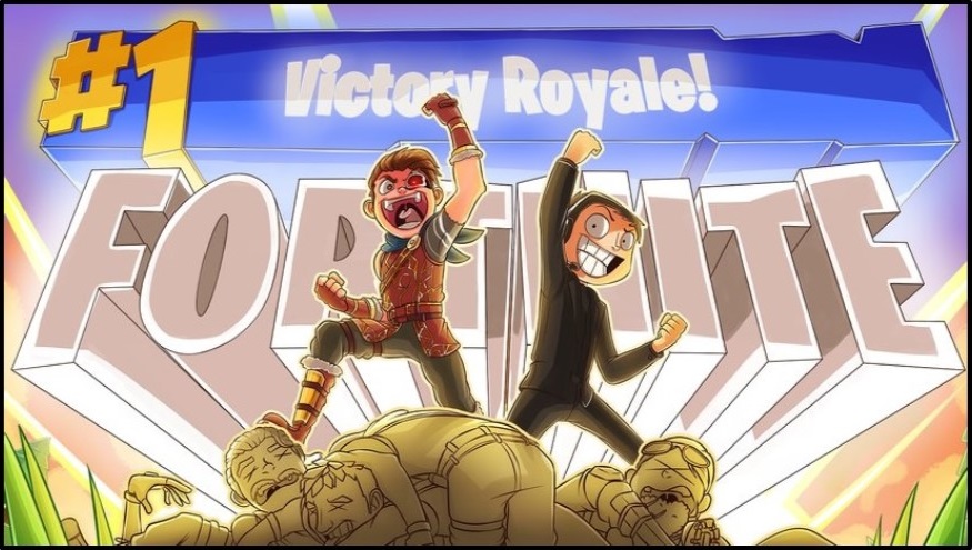 Fortnite Victory Royale screen shot
