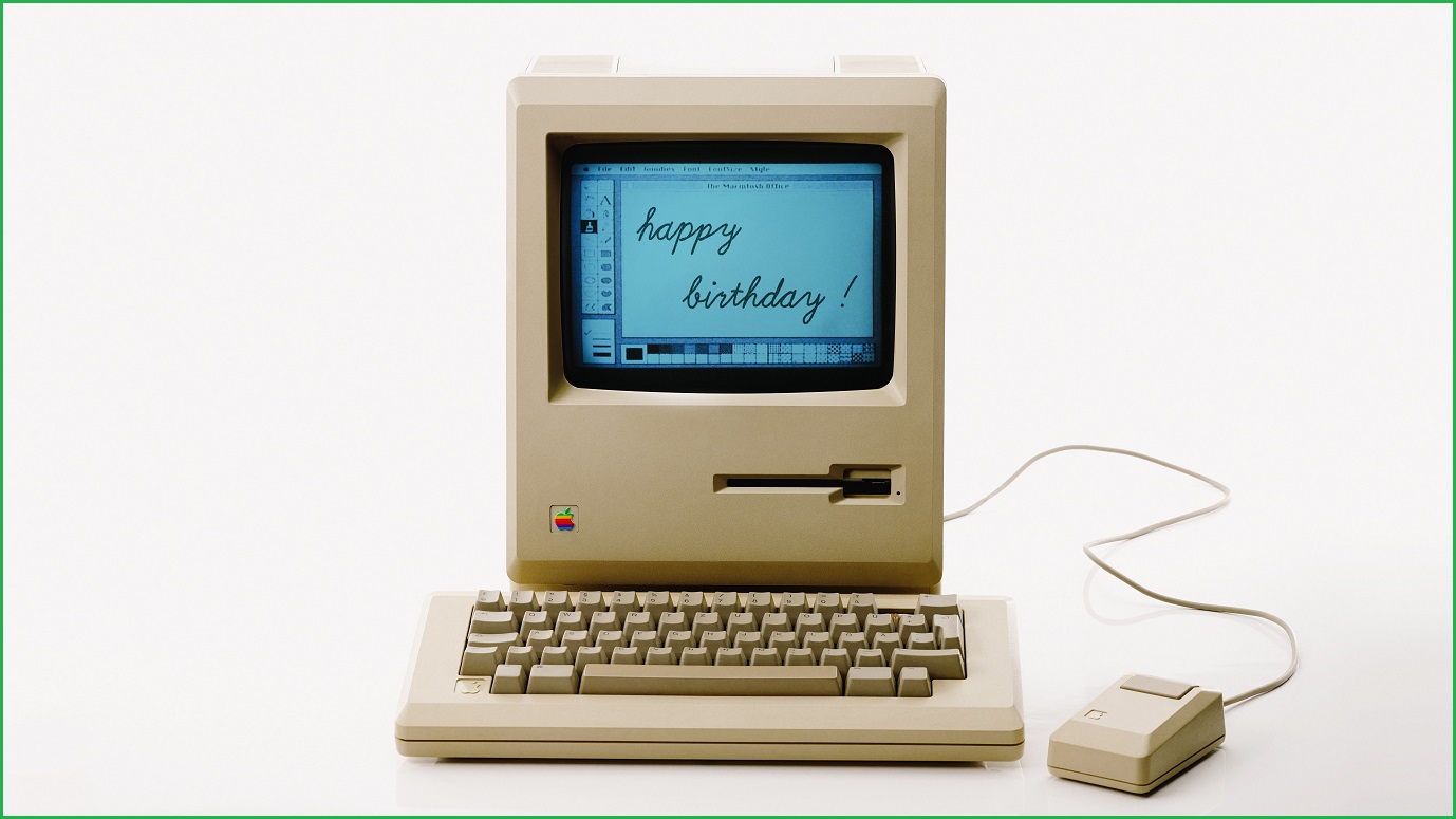 Early Apple Mac computer