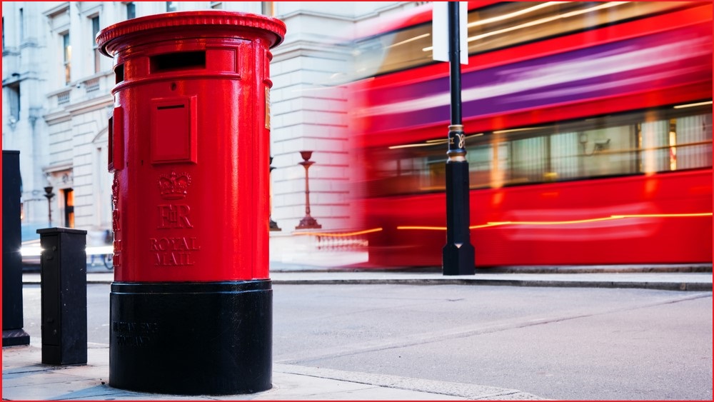 British mail box