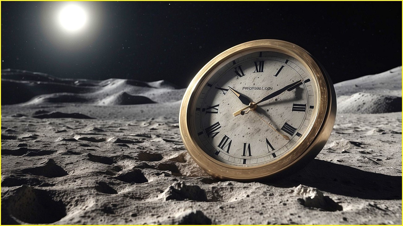 Clock on the Moon