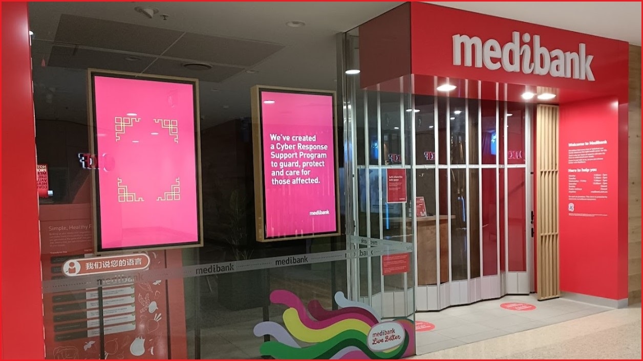 Medibank branch shopfront