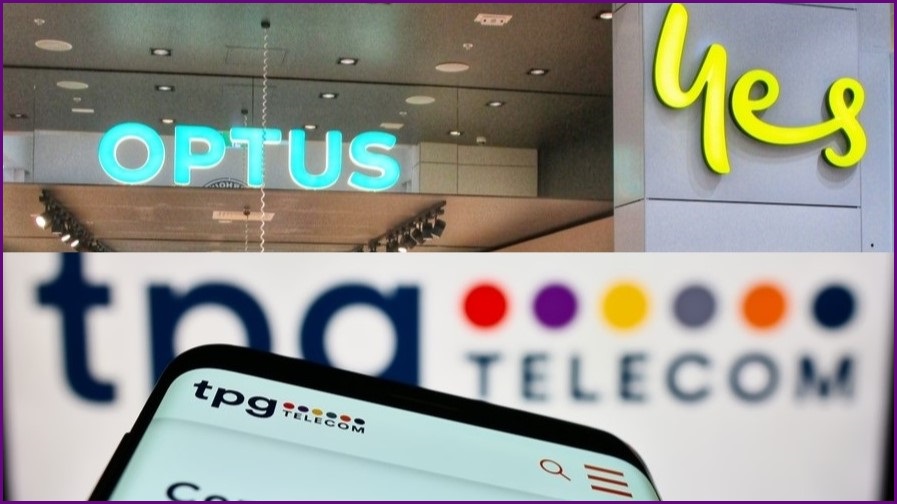 Optus and TPG logos