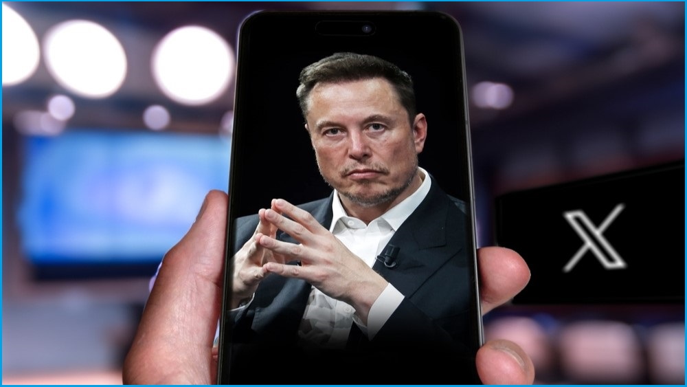 Elon Musk, X symbol