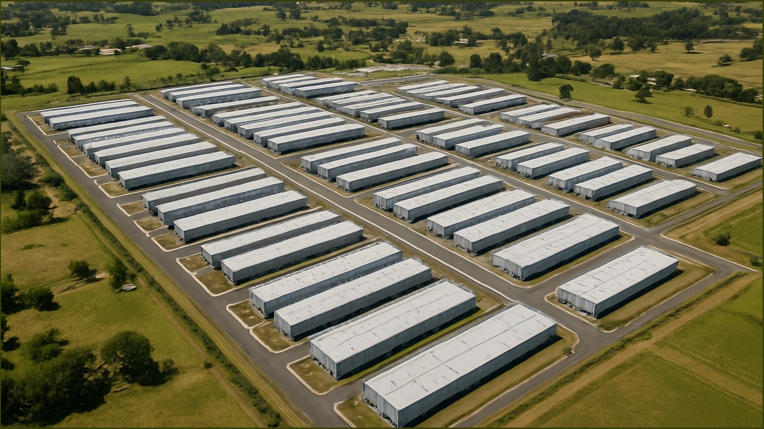 Multiple data centres in a rural Australia setting.