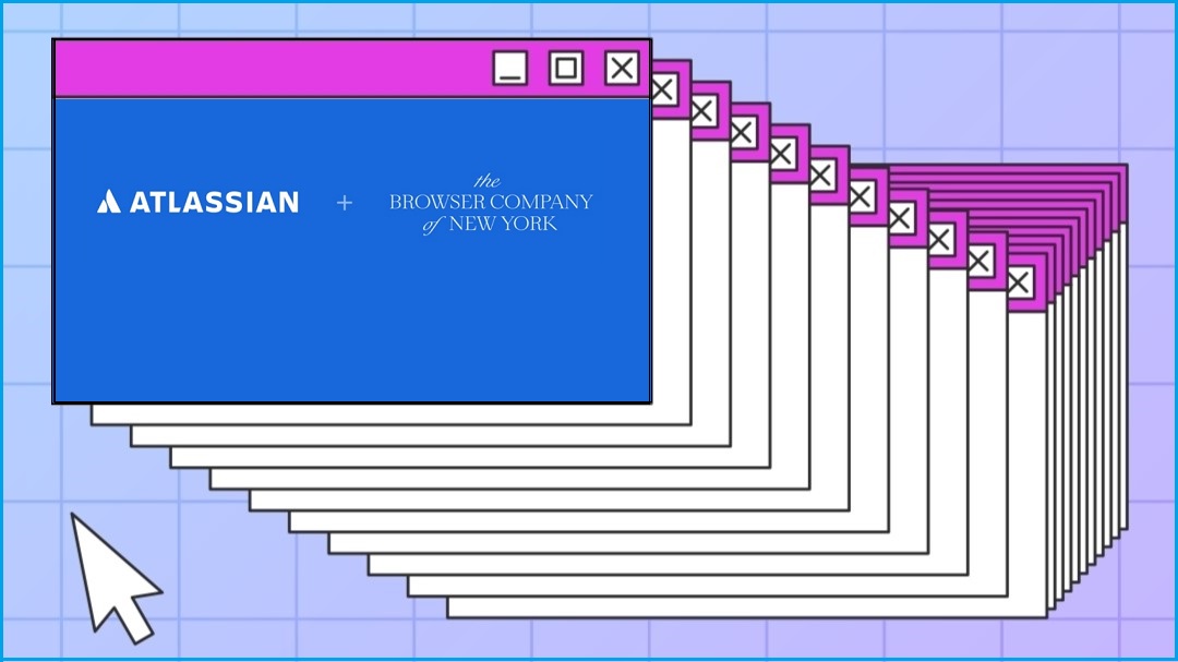 Atlassian and the Browser Company of New York logos.