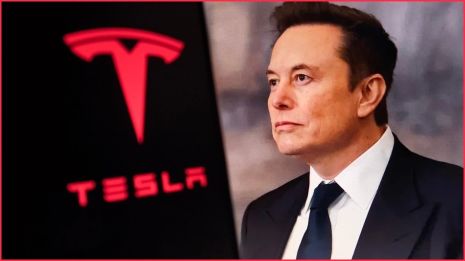 Tesla logo, Elon Musk