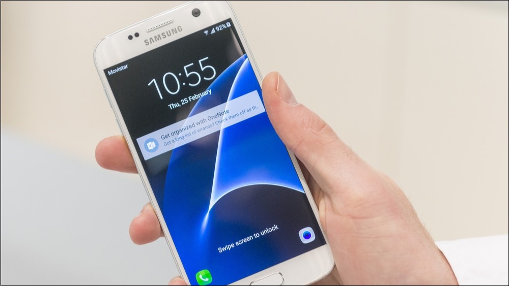 Samsung Galaxy S7 mobile phone