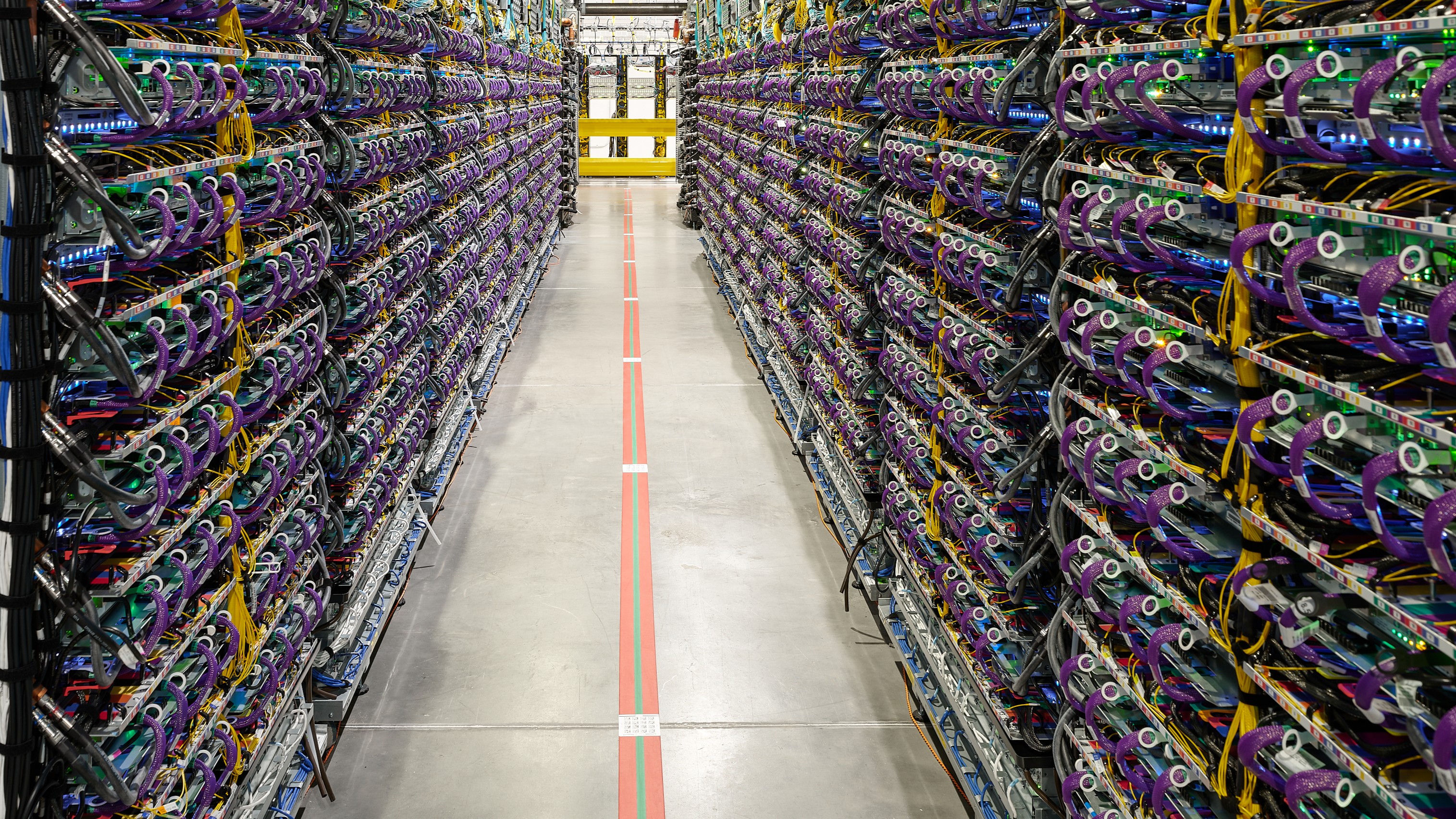 Google data centre in Ohio.
