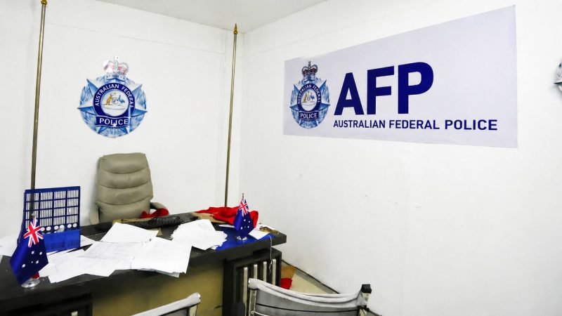 Scammers built fake AFP call centre