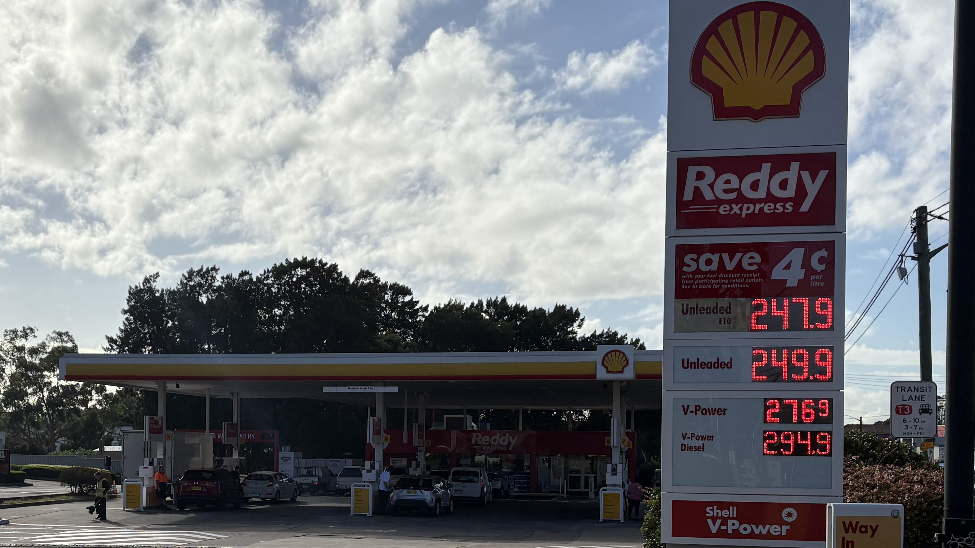 Shell Reddy petrol station, Five Dock, Sydney.