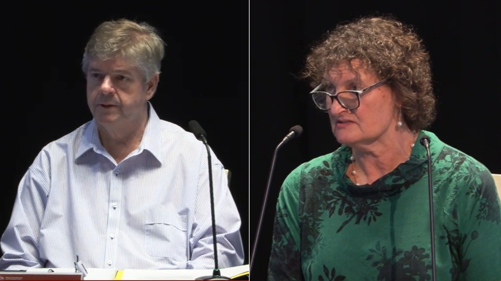 Mark Withnell and Serena Wilson