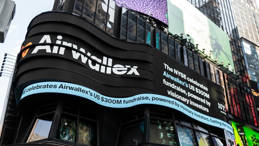 Airwallex announcement in New York.