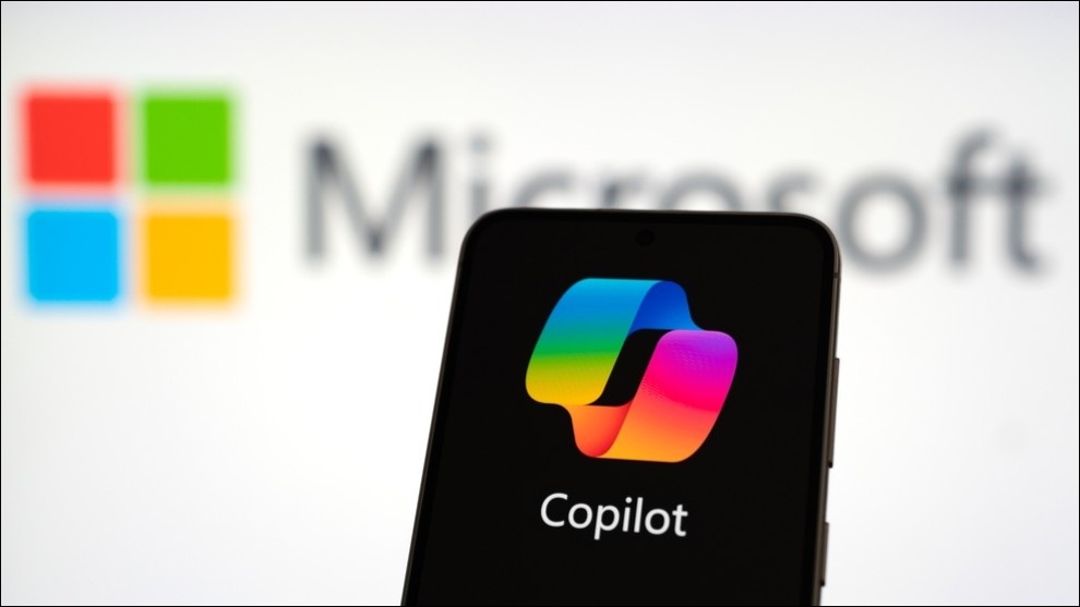 Microsoft logo and Copilot logo