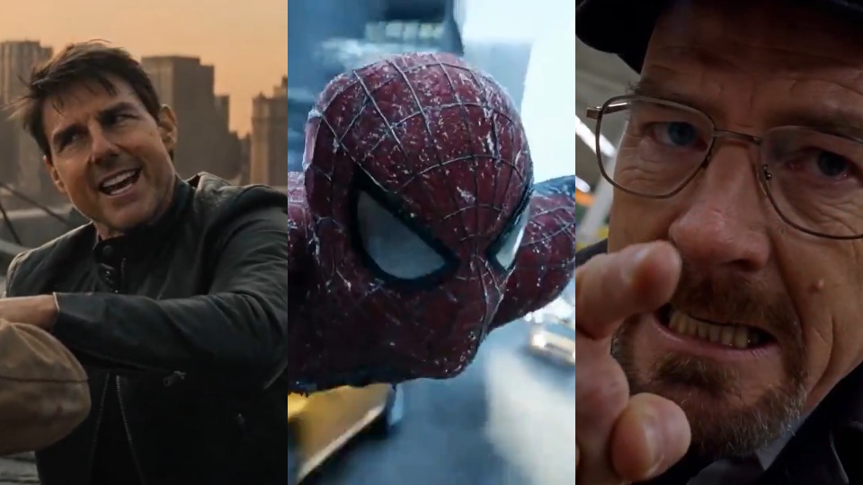 AI-generated images of actor Tom Cruise, Spider Man, and TV show character Walter White.