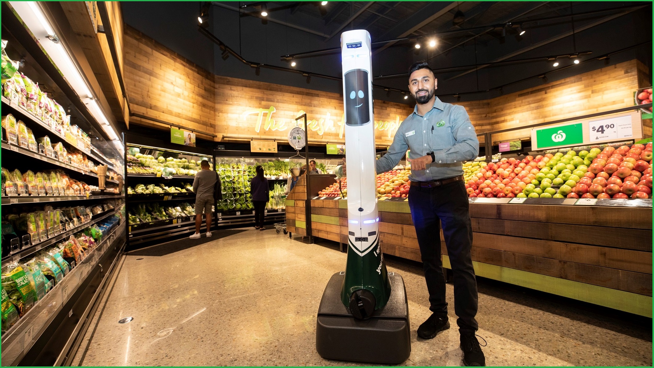 Woolworths trials in-store robot