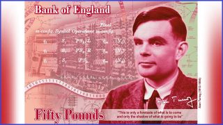 Father of computer science honoured on bank note