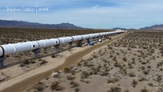 Hyperloop propulsion passes open-air desert test